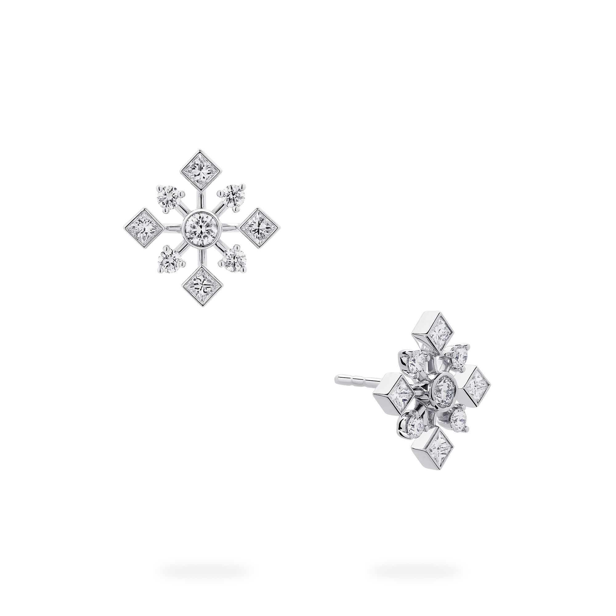 Harry winston diamond stud earrings top